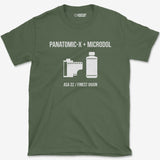 T-Shirt Military Green / S Panatomic-x + Microdol T-Shirt