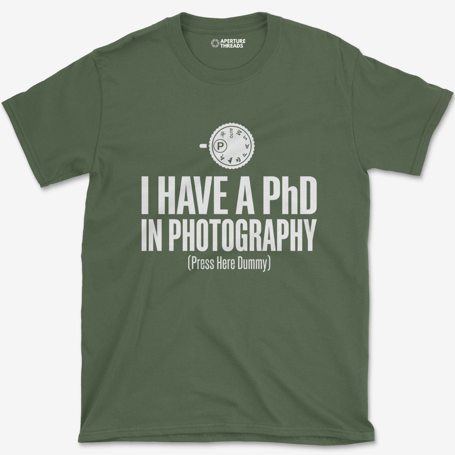 T-Shirt Military Green / S PhD T-Shirt