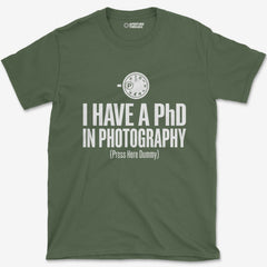 T-Shirt Military Green / S PhD T-Shirt