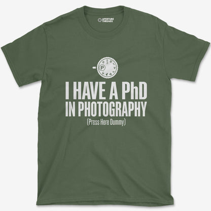 T-Shirt Military Green / S PhD T-Shirt