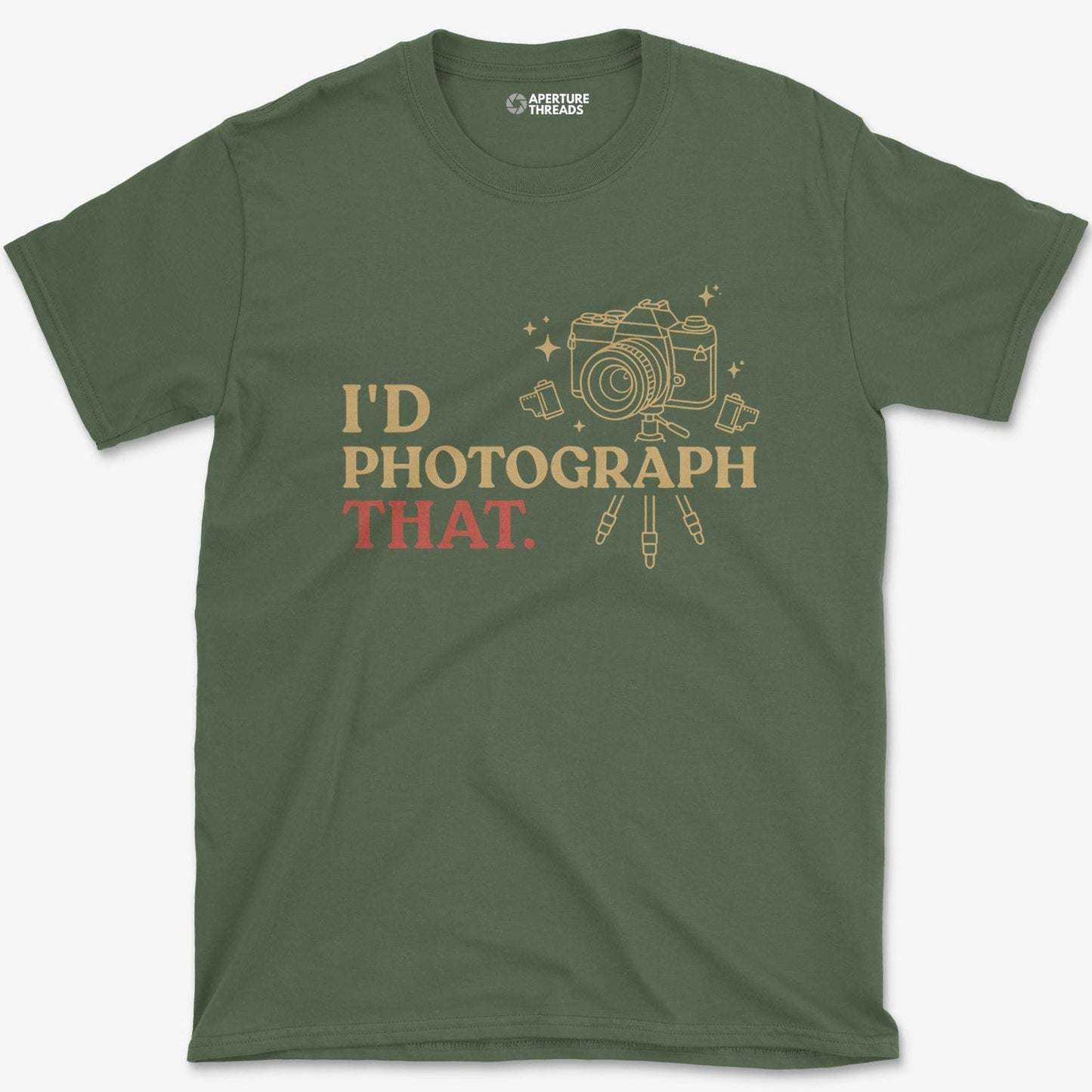 T-Shirt Military Green / S Photograph That T-Shirt
