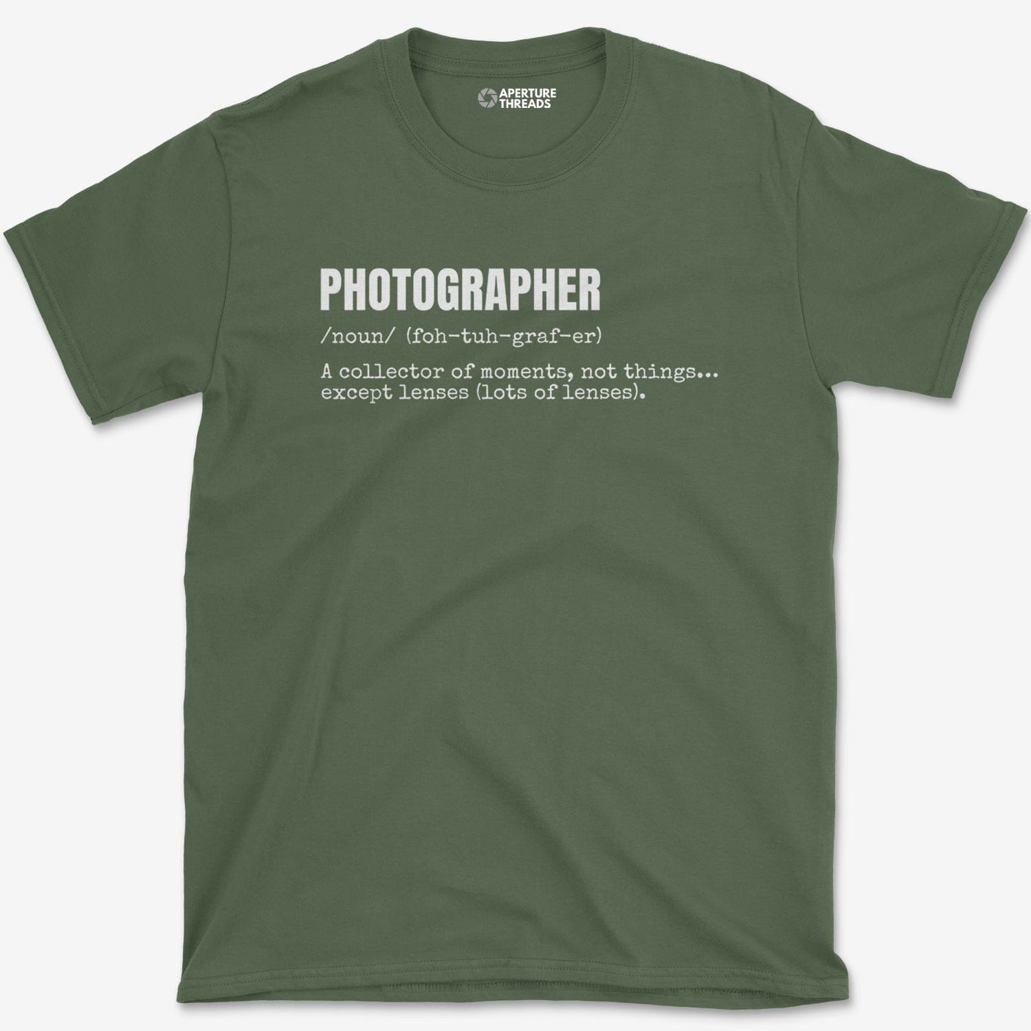T-Shirt Military Green / S Photographer Definition T-Shirt