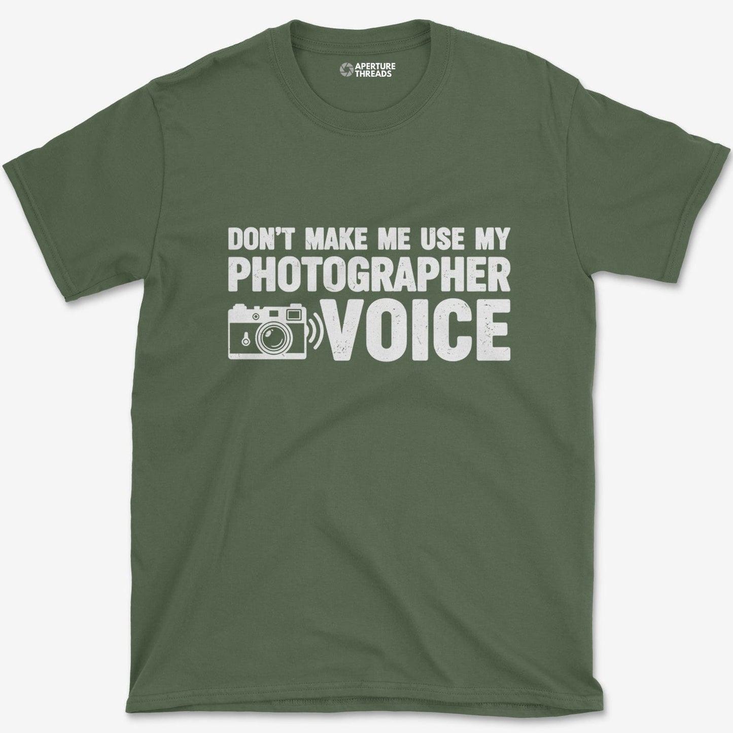 T-Shirt Military Green / S Photographer Voice T-Shirt