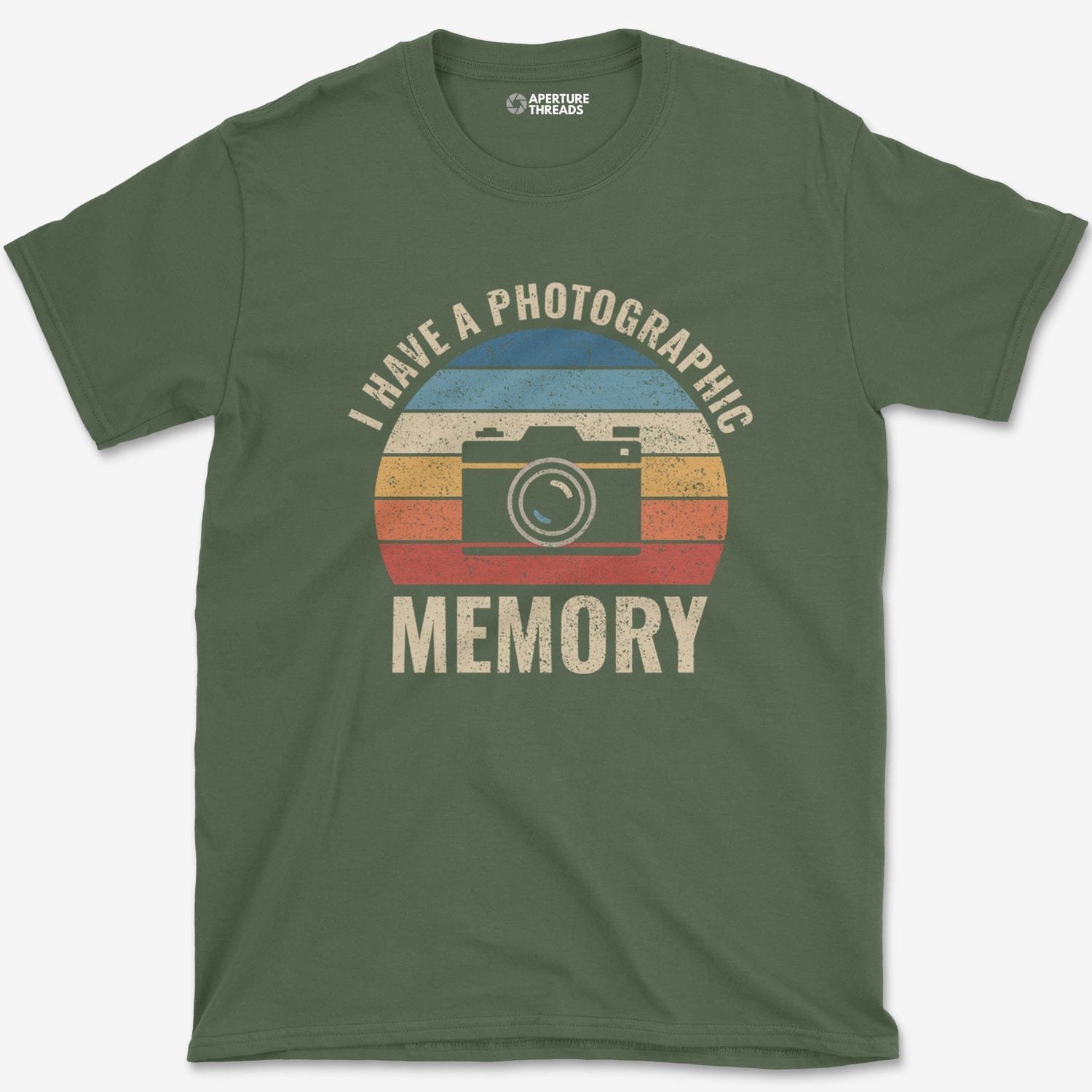 T-Shirt Military Green / S Photographic Memory T-Shirt