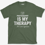 T-Shirt Military Green / S Photography Therapy T-Shirt
