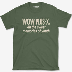 T-Shirt Military Green / S Plus-X Memories T-Shirt