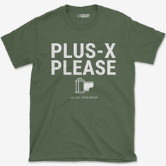 T-Shirt Military Green / S Plus-X T-Shirt