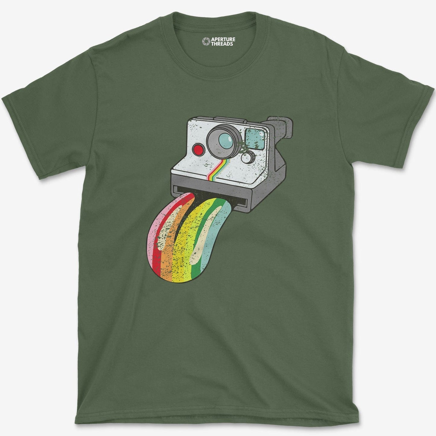 T-Shirt Military Green / S Polaroid T-Shirt