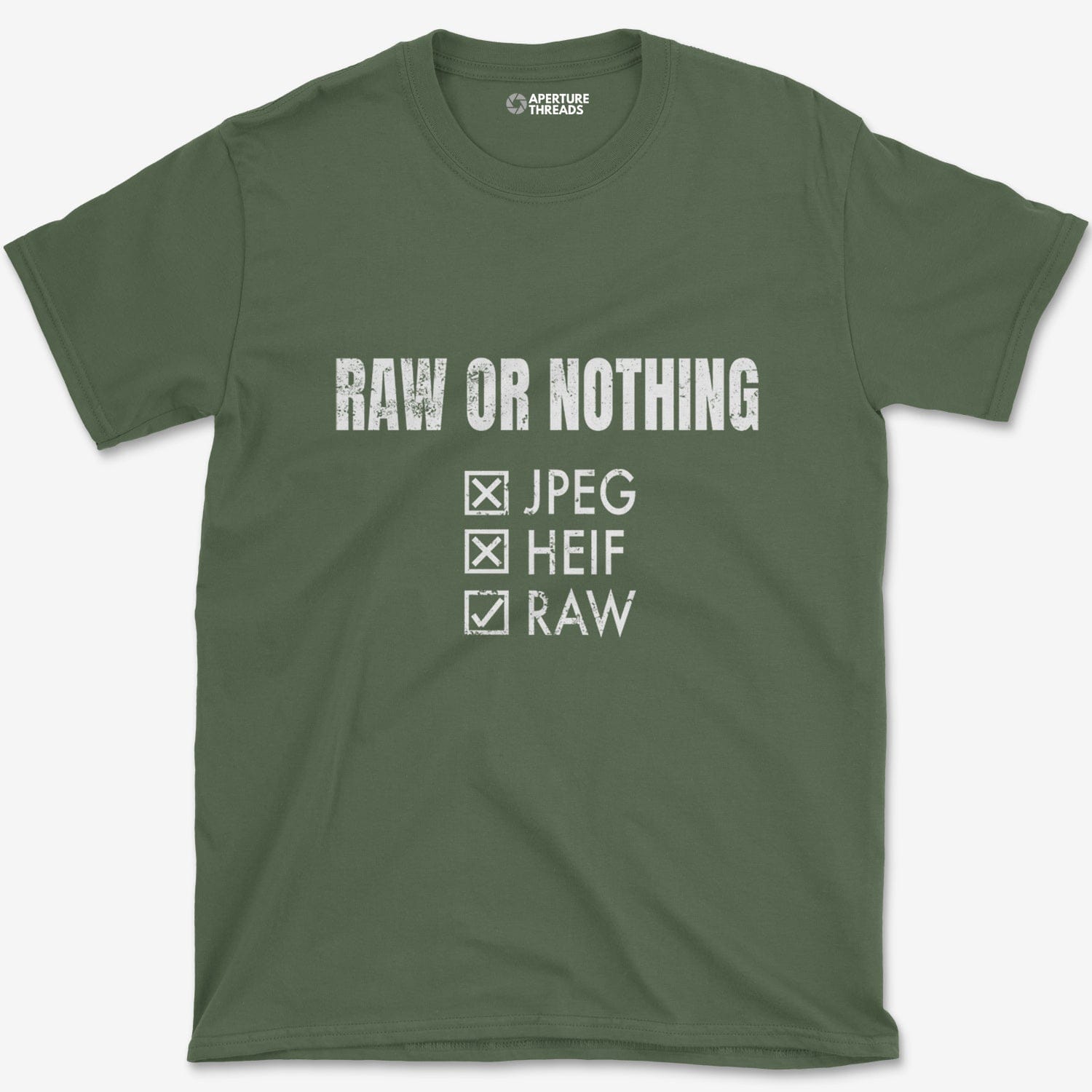 T-Shirt Military Green / S RAW or Nothing T-Shirt