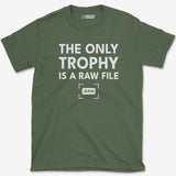 T-Shirt Military Green / S Raw Trophy - T-Shirt