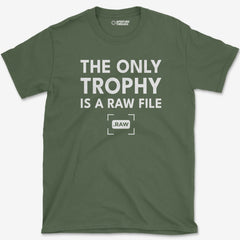 T-Shirt Military Green / S Raw Trophy - T-Shirt