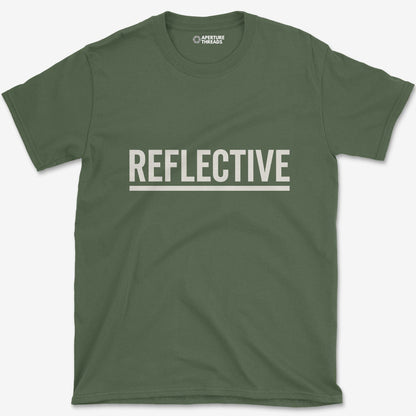 T-Shirt Military Green / S Reflective T-Shirt