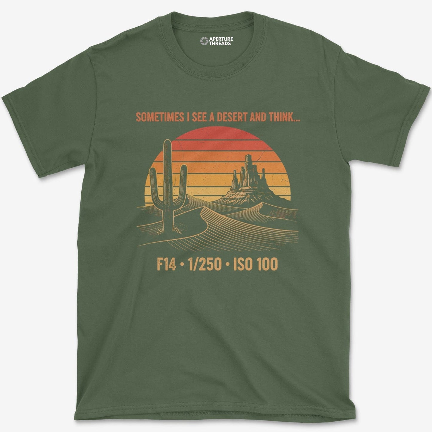 T-Shirt Military Green / S See A Desert T-Shirt