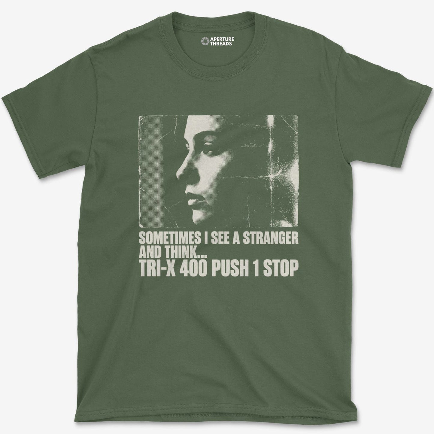 T-Shirt Military Green / S See A Stranger T-Shirt