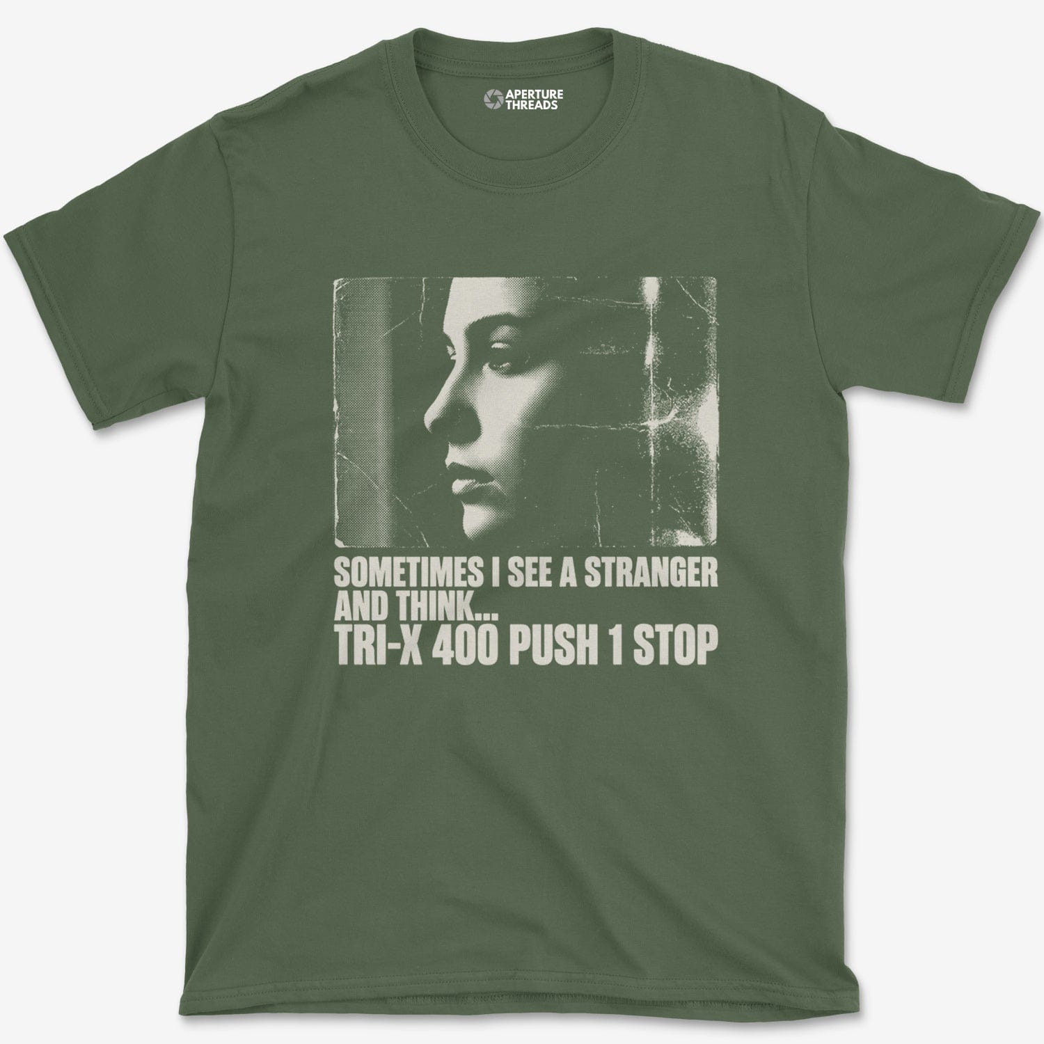 T-Shirt Military Green / S See A Stranger T-Shirt