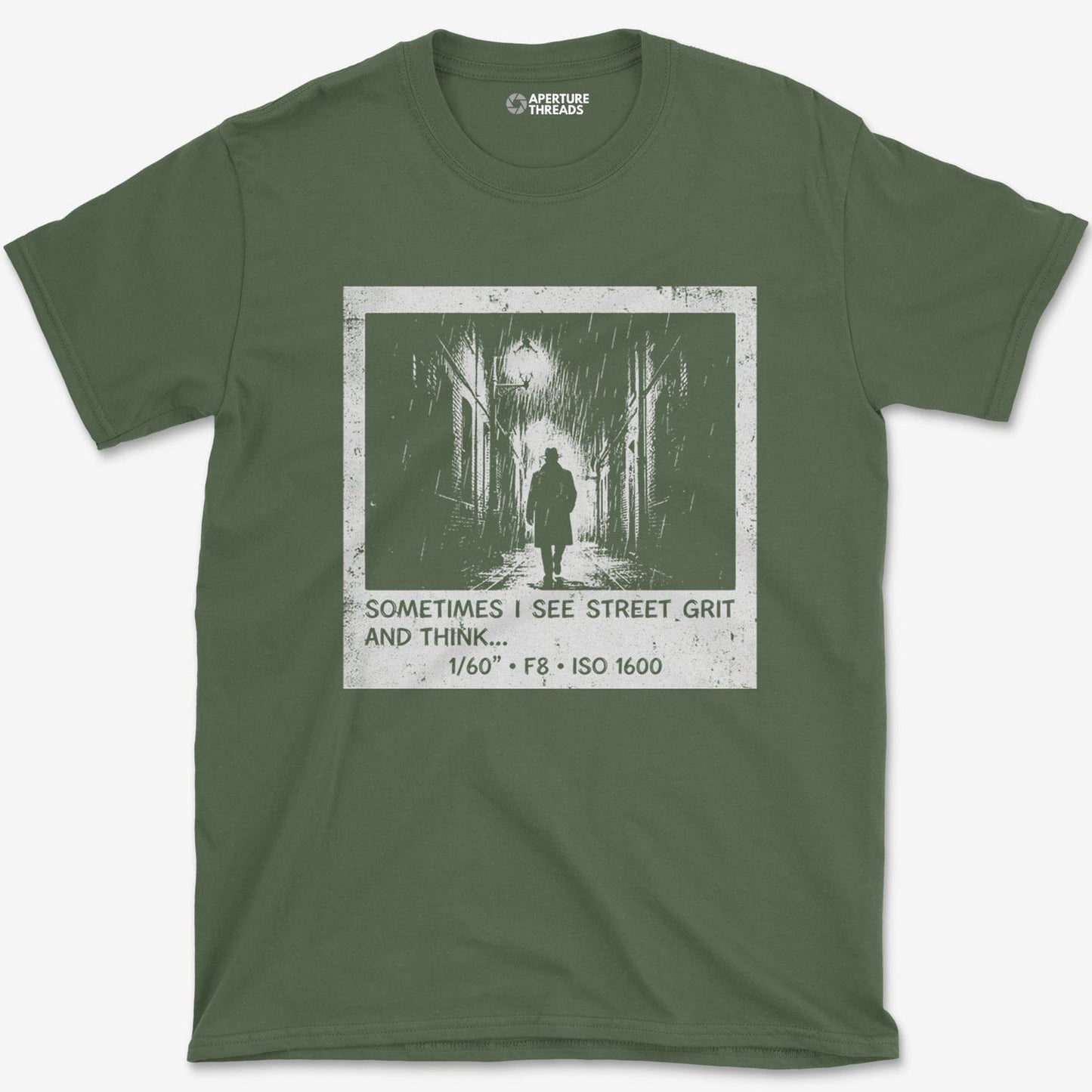 T-Shirt Military Green / S See Grit T-Shirt