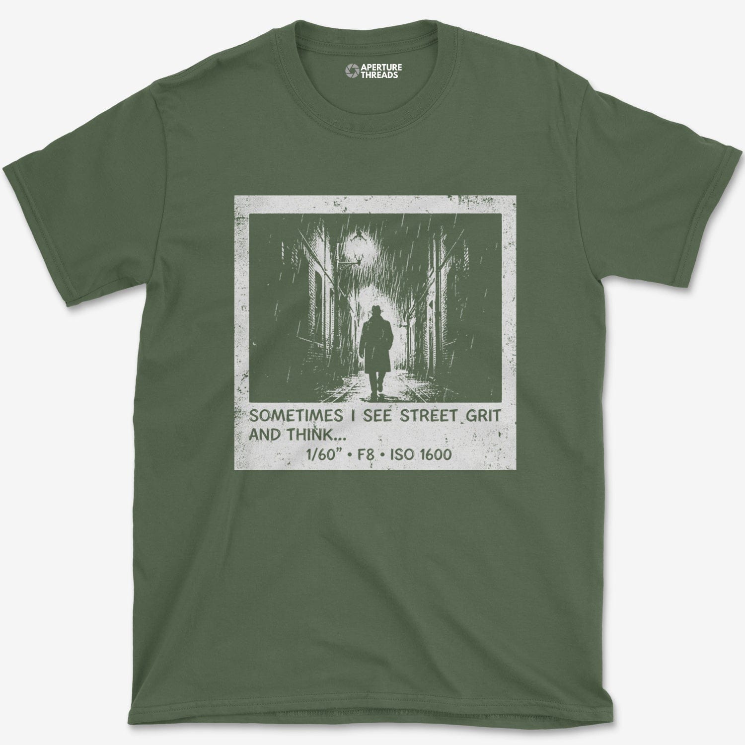 T-Shirt Military Green / S See Grit T-Shirt