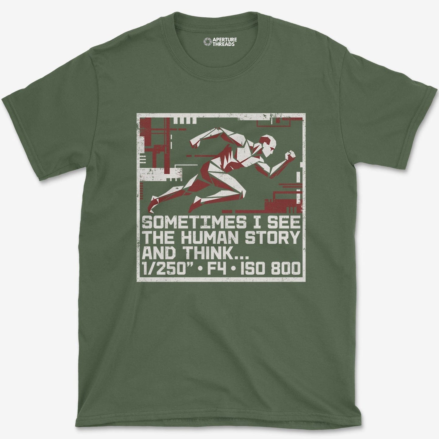 T-Shirt Military Green / S See Human Story T-Shirt