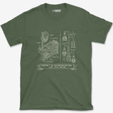 T-Shirt Military Green / S See Reaction T-Shirt