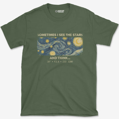 T-Shirt Military Green / S See The Stars T-Shirt
