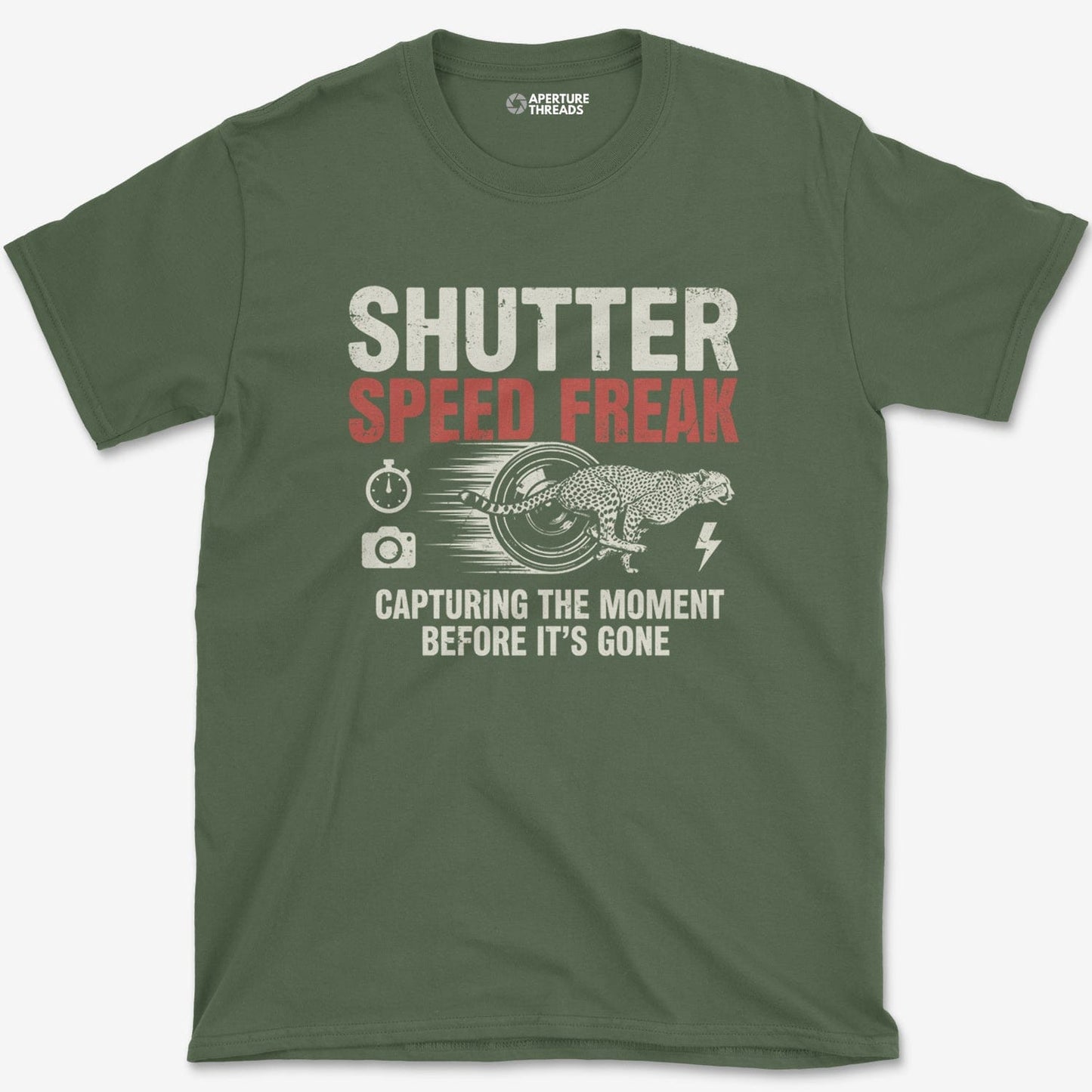 T-Shirt Military Green / S Shutter Speed T-Shirt