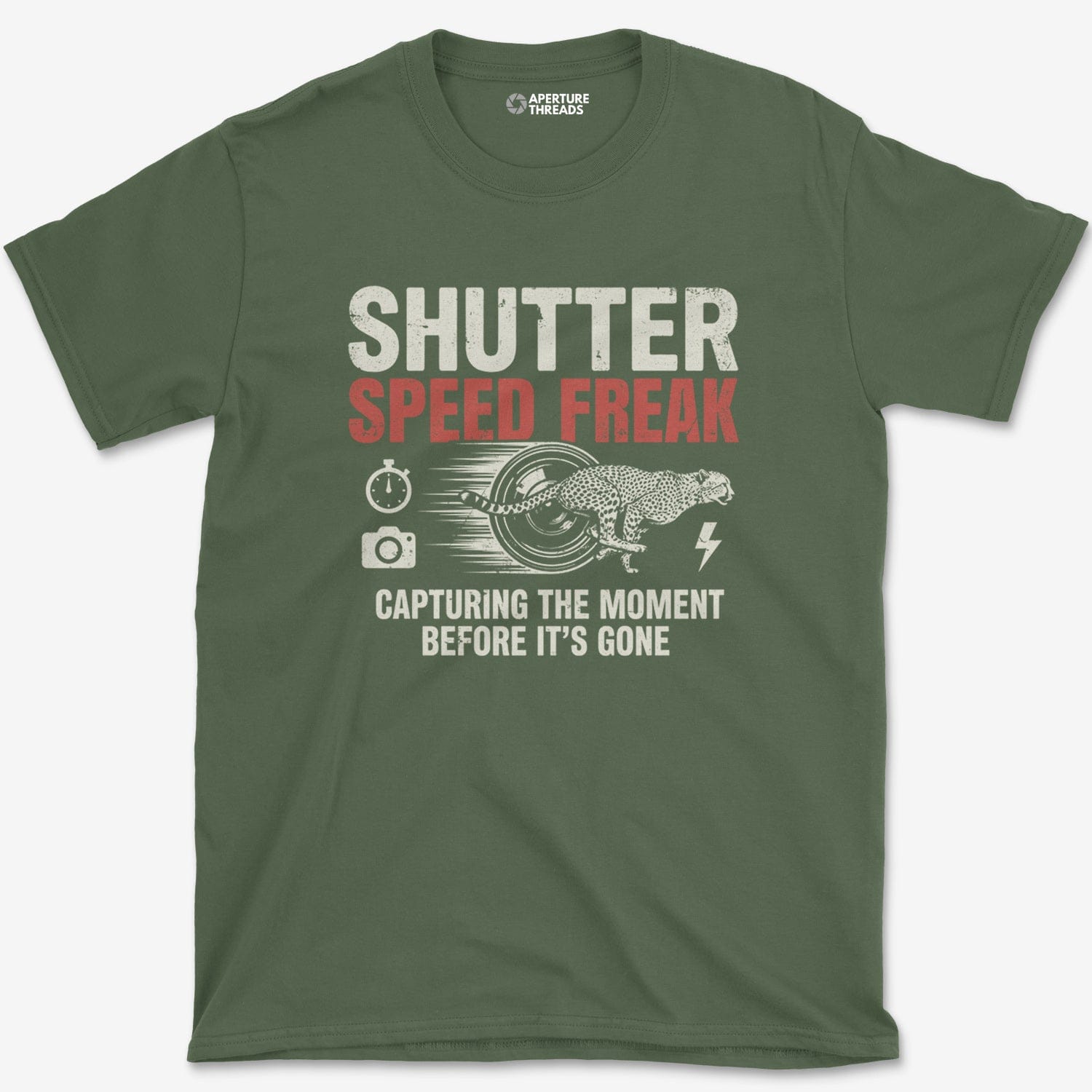 T-Shirt Military Green / S Shutter Speed T-Shirt
