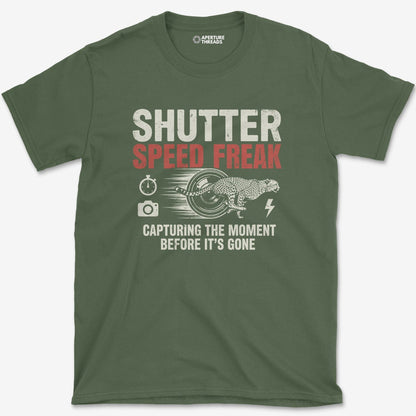 T-Shirt Military Green / S Shutter Speed T-Shirt