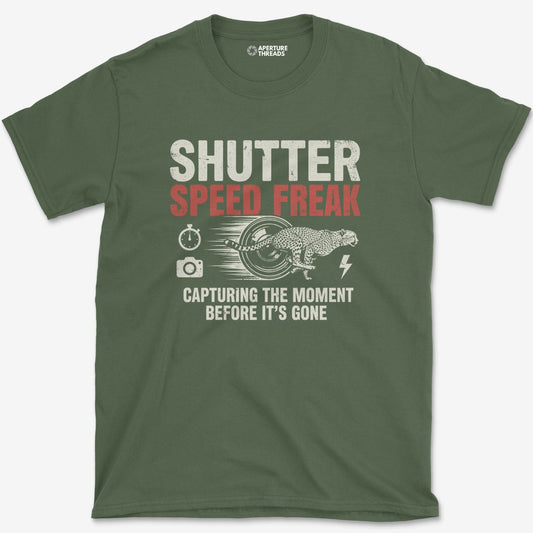 T-Shirt Military Green / S Shutter Speed T-Shirt