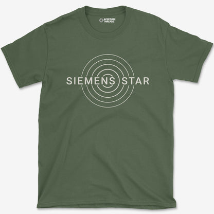 T-Shirt Military Green / S Siemens Star T-Shirt