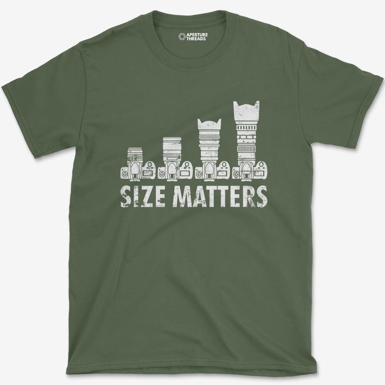 T-Shirt Military Green / S Size Matters T-Shirt