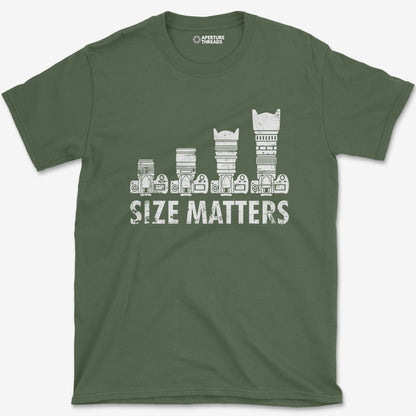 T-Shirt Military Green / S Size Matters T-Shirt