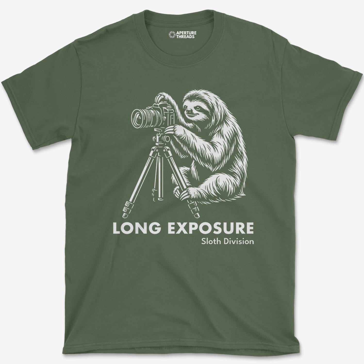 T-Shirt Military Green / S Sloth Exposure T-Shirt