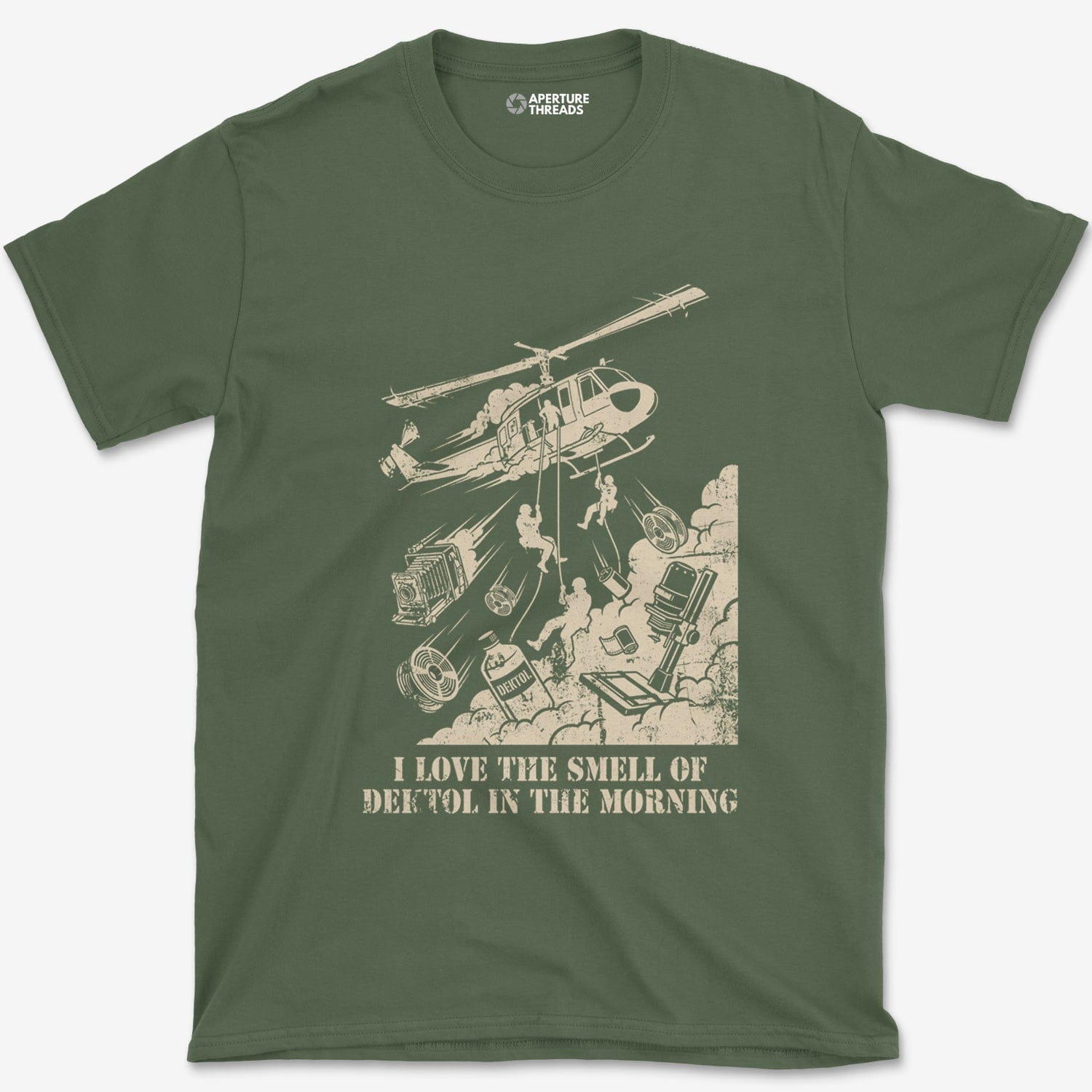 T-Shirt Military Green / S Smell Of Dektol T-Shirt