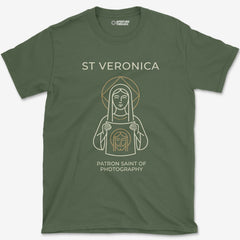 T-Shirt Military Green / S St Veronica T-Shirt