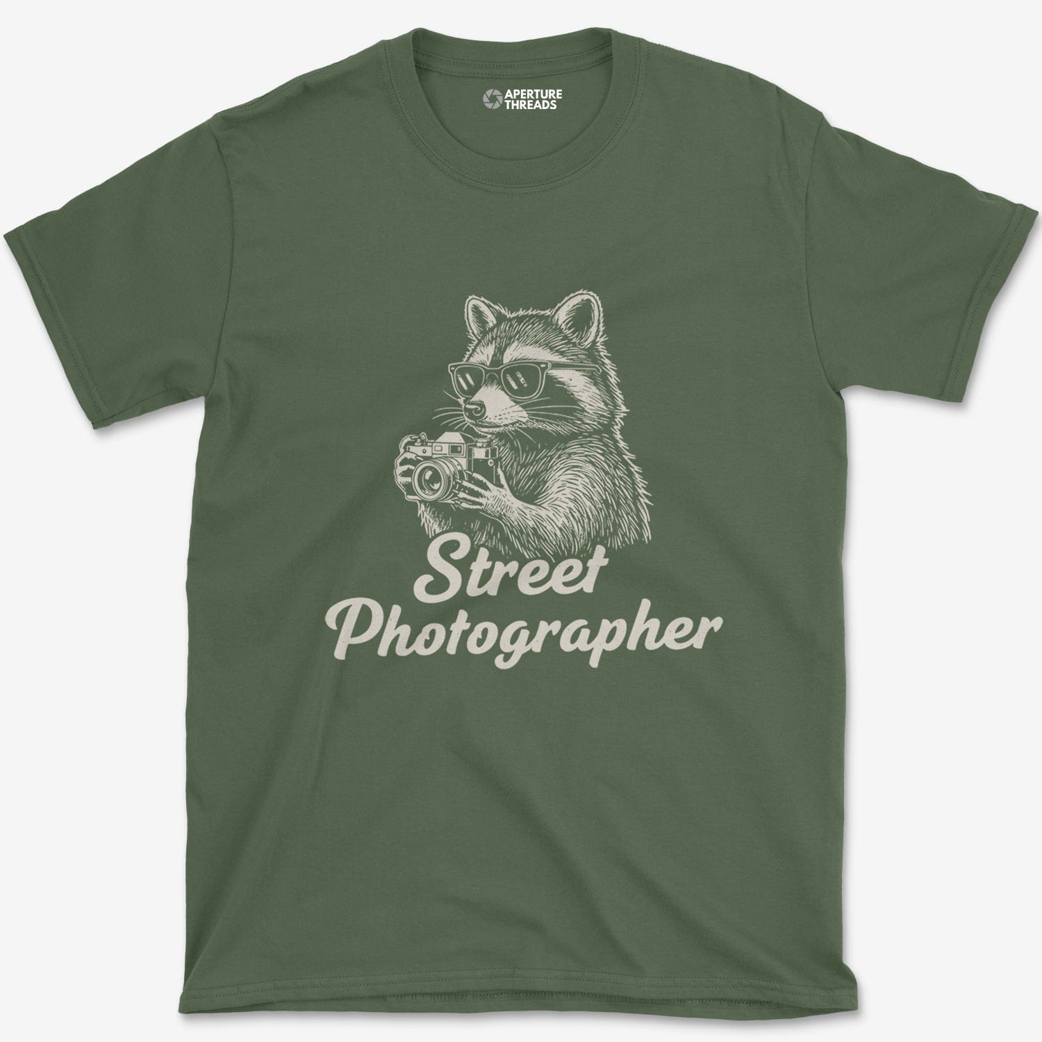 T-Shirt Military Green / S Street Photographer T-Shirt