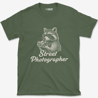 T-Shirt Military Green / S Street Photographer T-Shirt