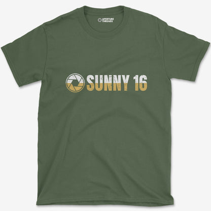 T-Shirt Military Green / S Sunny 16 T-Shirt
