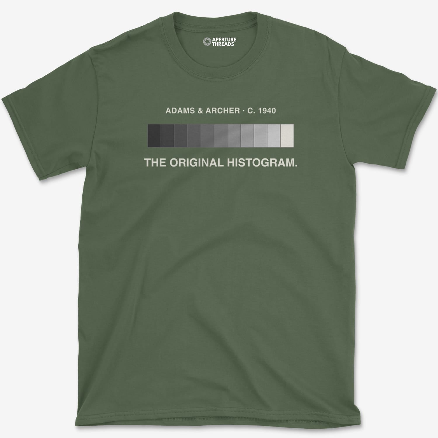 T-Shirt Military Green / S The Orginal Histogram T-Shirt