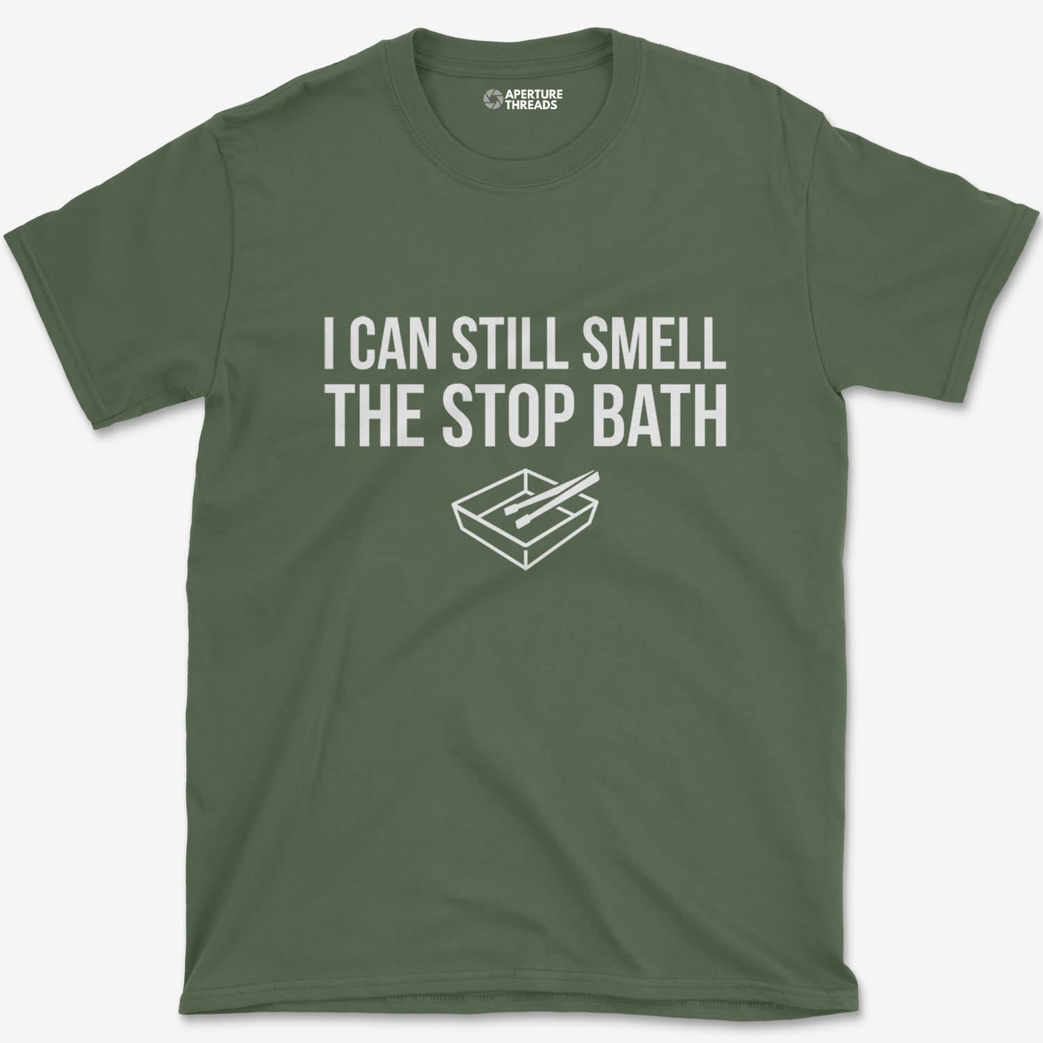 T-Shirt Military Green / S The Stop Bath T-Shirt