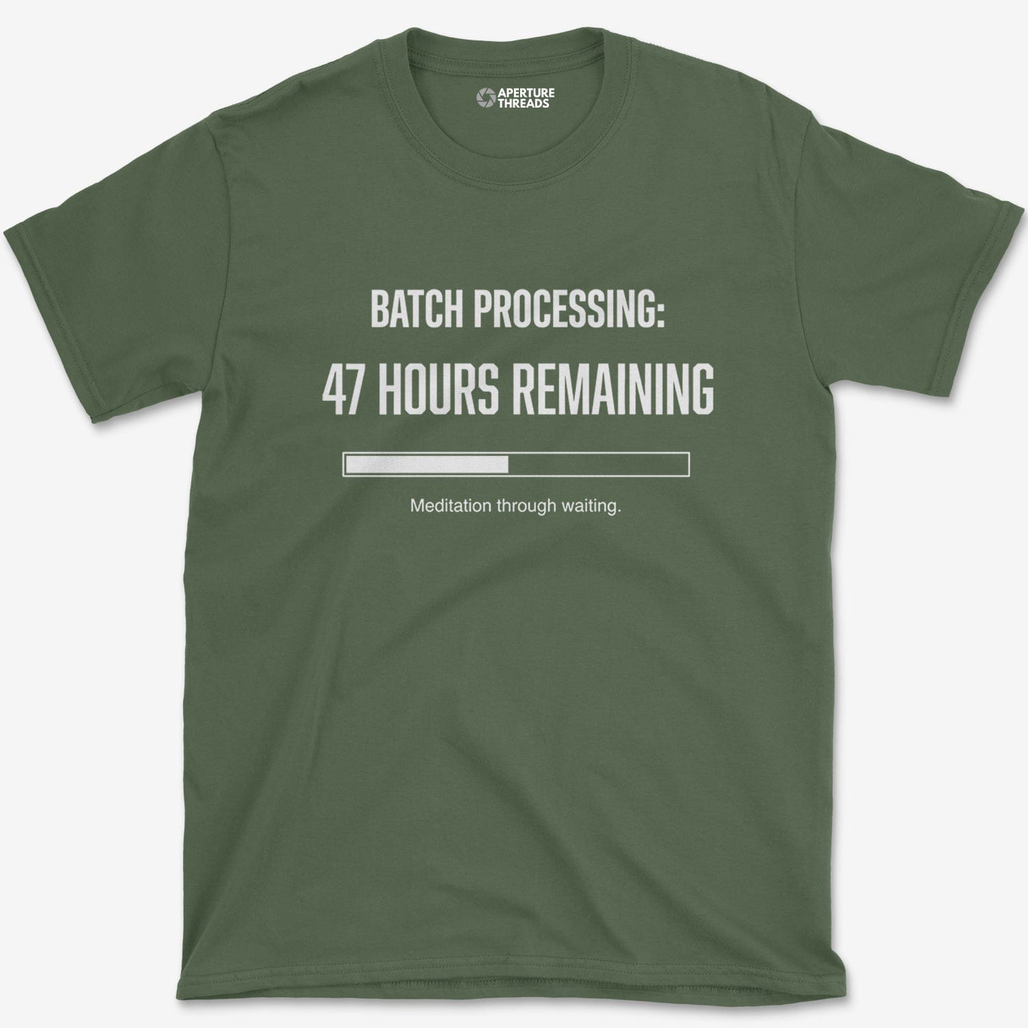 T-Shirt Military Green / S Time Estimate T-Shirt
