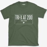 T-Shirt Military Green / S Tri-X at 200 T-Shirt