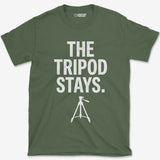 T-Shirt Military Green / S Tripod Stays T-Shirt