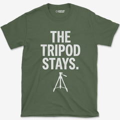 T-Shirt Military Green / S Tripod Stays T-Shirt
