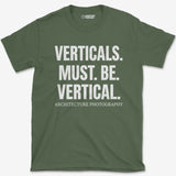 T-Shirt Military Green / S Verticals T-Shirt
