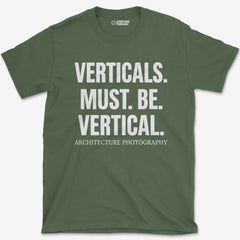 T-Shirt Military Green / S Verticals T-Shirt