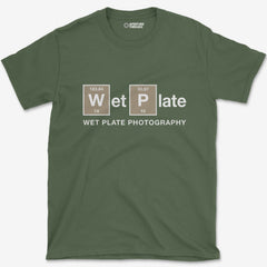 T-Shirt Military Green / S Wet Plate Photography T-Shirt