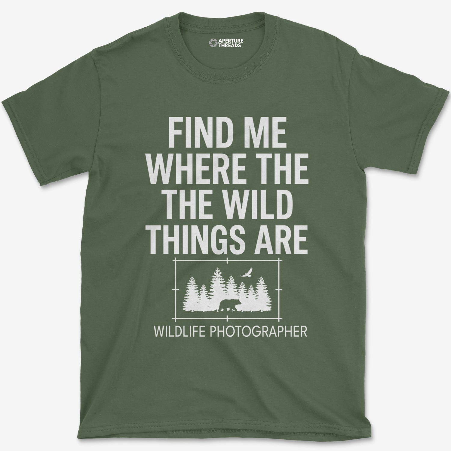 T-Shirt Military Green / S Wild Things T-Shirt