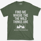 T-Shirt Military Green / S Wild Things T-Shirt