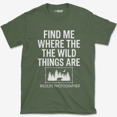 T-Shirt Military Green / S Wild Things T-Shirt