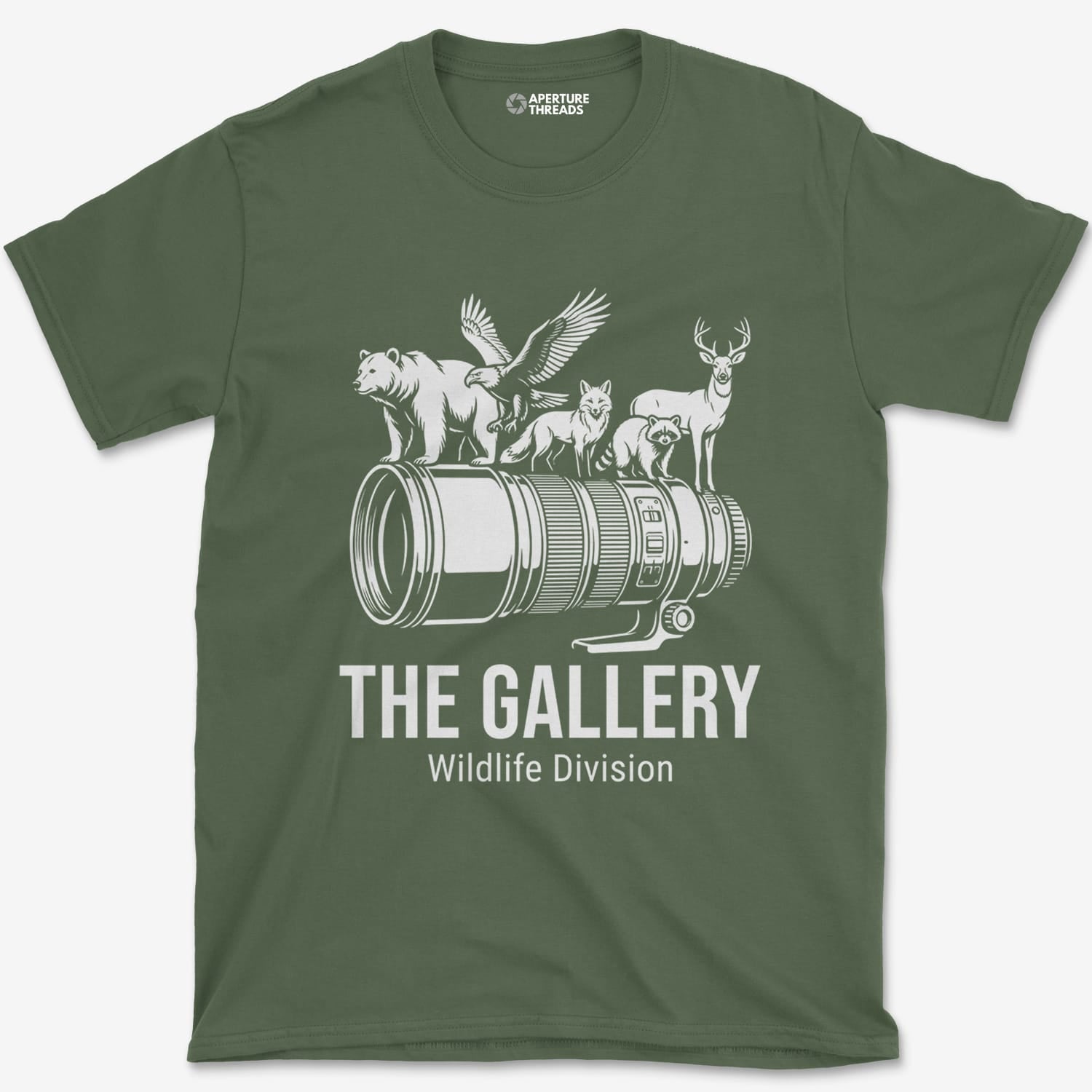 T-Shirt Military Green / S Wildlife Gallery T-Shirt